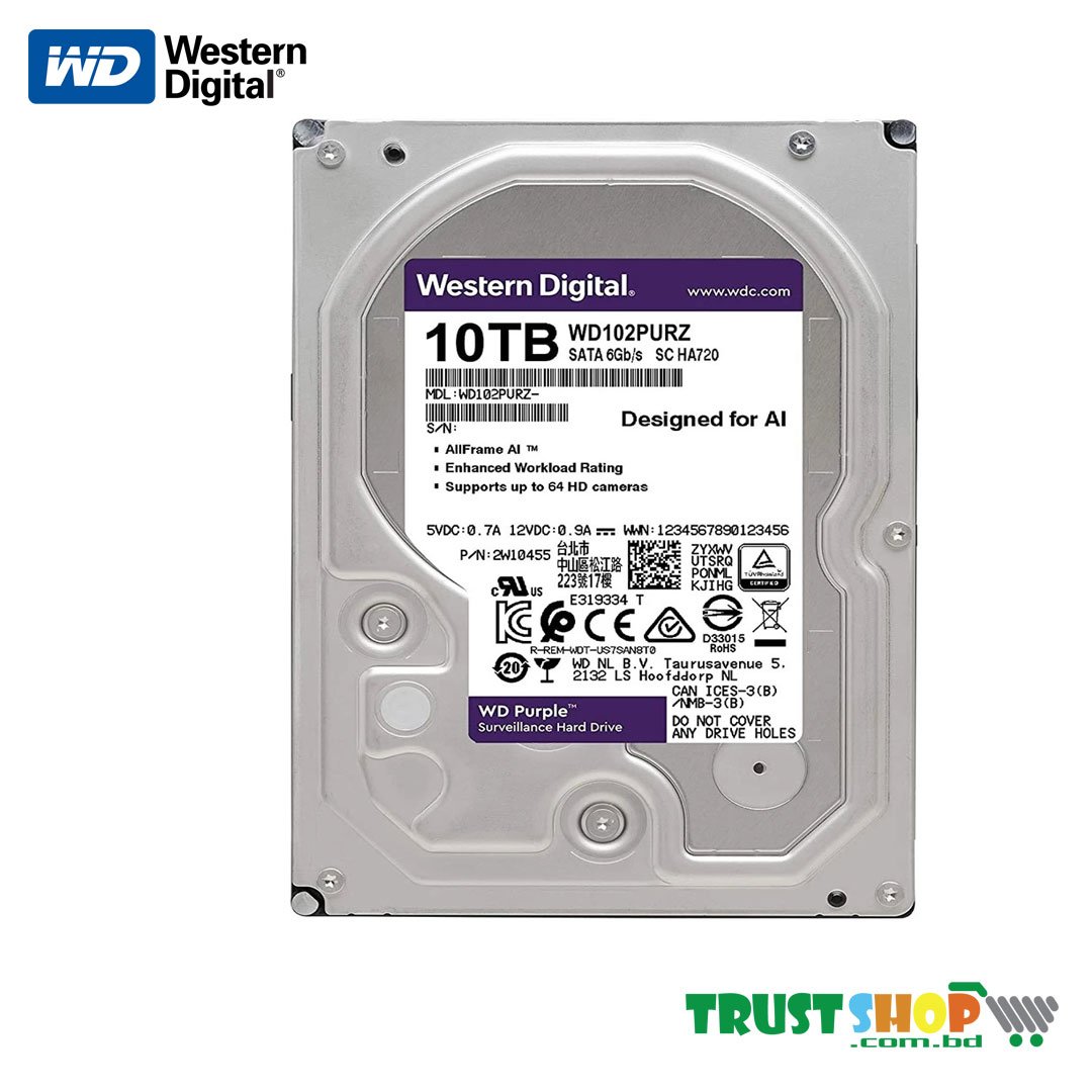Western Digital 10TB Hard Drive
