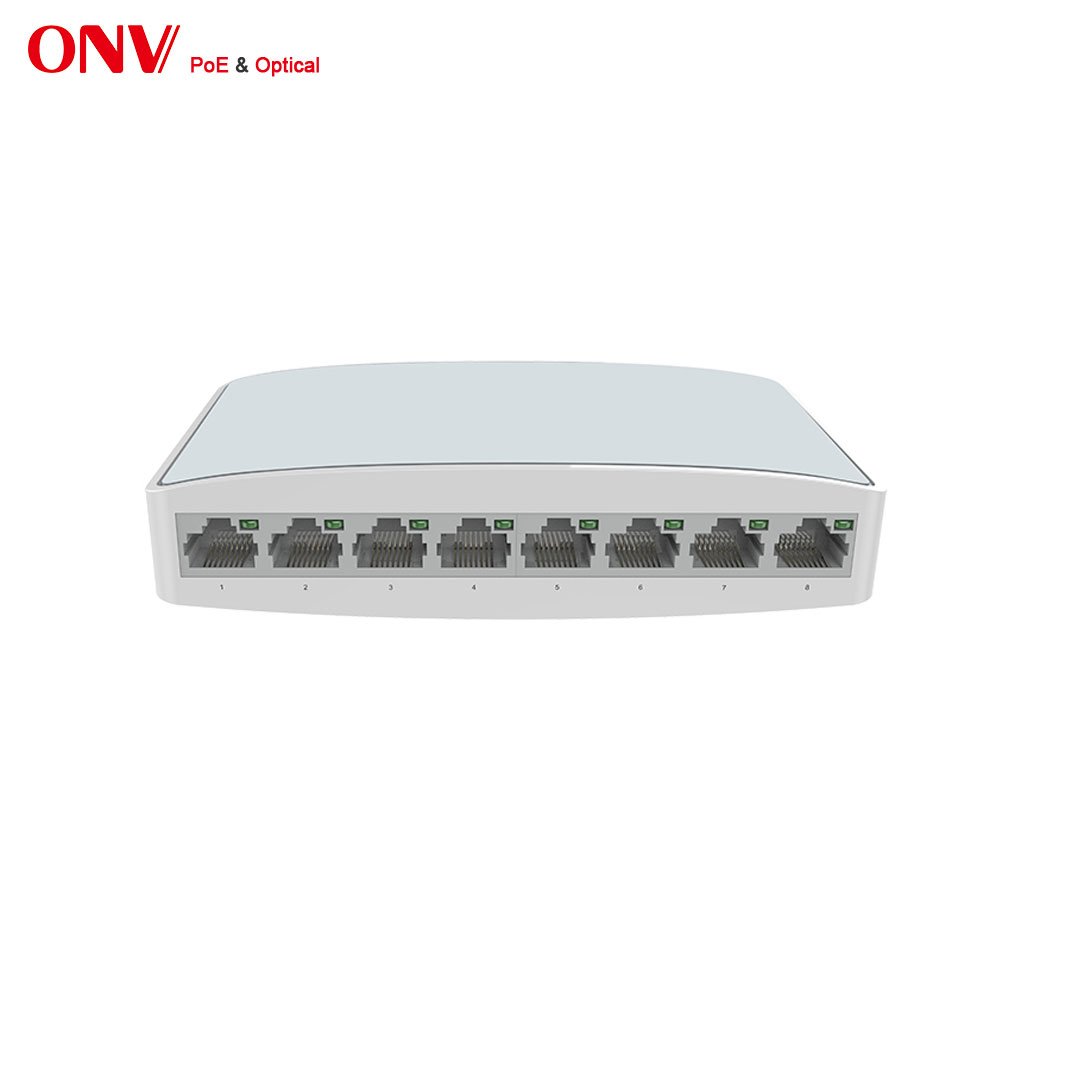 ONV-H3008S 8-Port Full-Gigabit Ethernet Switch