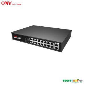 ONV-H3016PS 18-port Full Gigabit PoE switch