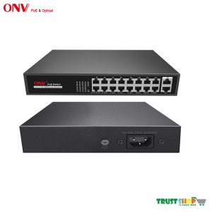 ONV-H3016PS 18-port Full Gigabit PoE switch