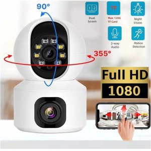 Dual-Lens Dual Screen PTZ Camera