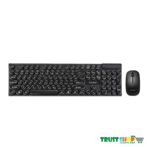 Marvo DCM003WE BK Wireless Black Keyboard Mouse Combo