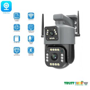 V10 OUTDOOR LAN V380 PTZ CAMERA 2.0 MP