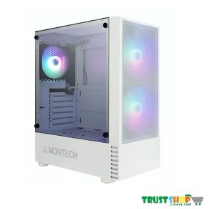 Montech X2 MESH White ATX Mid Tower Gaming Casing