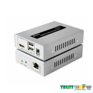 Dtech DT 7054A 100M USB KVM HDMI IR Extender