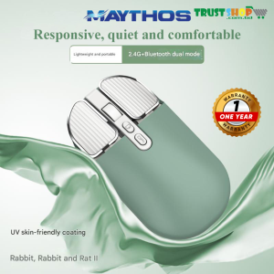 Mythos mt203 Bluetooth wireless mouse – Silent, Ergonomic & Rechargeable