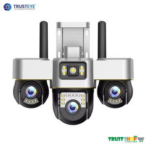 New 3 Lens Moving 3 Display Advance 4G Sim Waterproof Camera