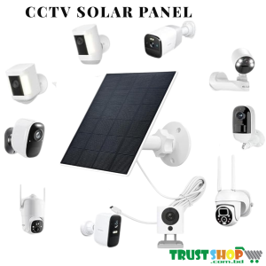 9W 5V Type-C Solar Panel for Security Cameras